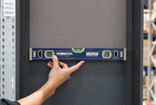 Nivel De Burbuja Magnético Bremen De Aluminio, 40 Cm - Imagen 6