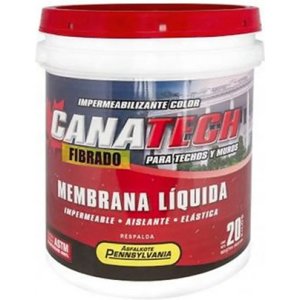 Membrana Líquida Fibrada Canatech 20 Kg Blanco - Tyt