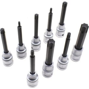 Juego De Dado Torx 9pz 1/2'' 100mm Uyustool Dax902