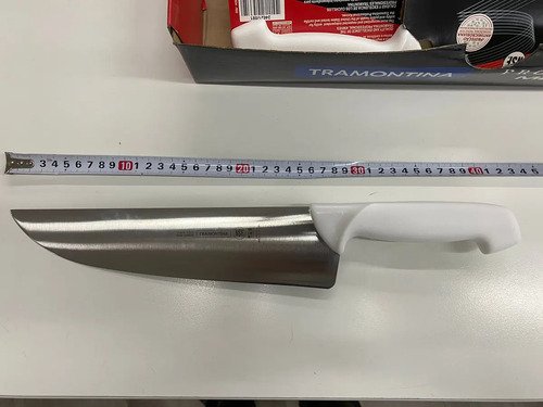 Cuchillo Cuchilla Cocina Profesional Master Tramontina 42,5 Cm Color Blanco - Imagen 5