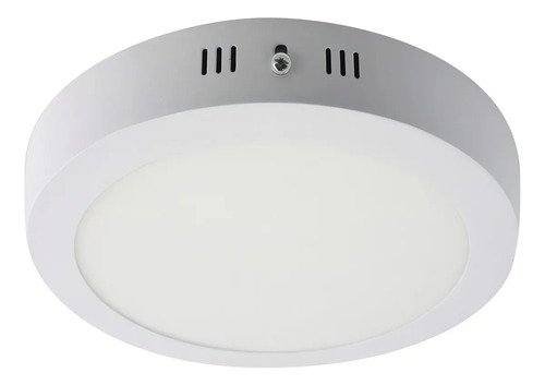 Plafon Techo Foco Sobrepuesto Panel Led Lampara Redondo 18w Luz Blanca Fria Blanco - Imagen 3