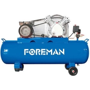 Compresor De Aire Eléctrico Portátil Foreman 13640-fo 100l 3hp Azul 50 Hz/60 Hz Monofásica