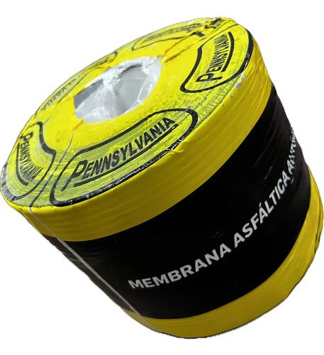 Membrana Autoadhesiva Rollo De 50 Cm X 10 Metros De Largo Amarillo