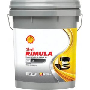 Balde Aceite Lubricante Mineral 15w40 Diesel 20lts Shell