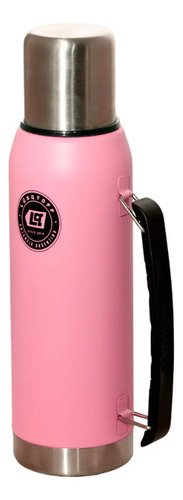 Termo Acero Inoxidable 1 Litro Rosa Goat Messi Tl1-9r Rosa