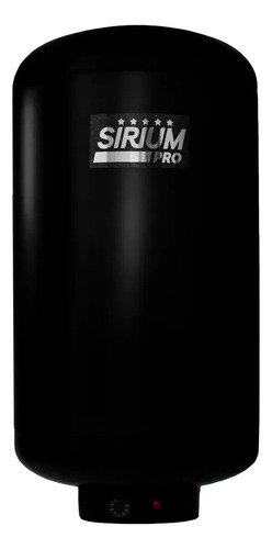 Termotanque Calefón Sirium Resistencia De Cerámica 60l Color Negro