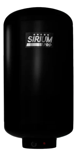 Termotanque Calefón Sirium Resistencia De Cerámica 60l Color Negro