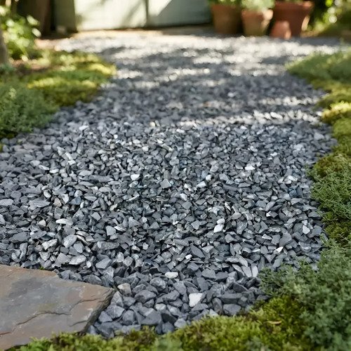 Piedras Gris Para Jardin Promo Por 20 Bolsas Gris