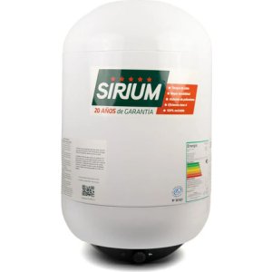 Calefón Termotanque Sirium 60l Cerámica Eléctrico Clase A Blanco