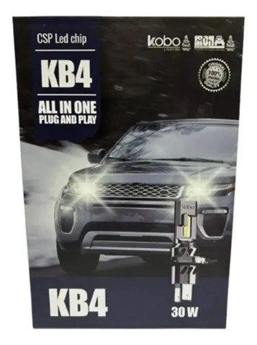 Kit Led Hb4 - Kobo Kb4 Dakar - 30w 12v Alto Brillo 6500 K H7 Amarillo Blanco Cálido