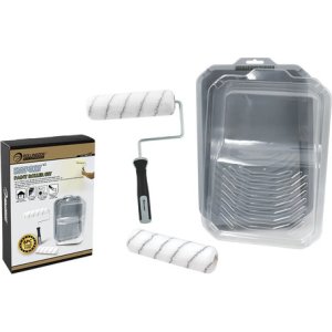 Kit Para Pintar C/rodillos + Bandeja Rollingdog Nypoli 62028