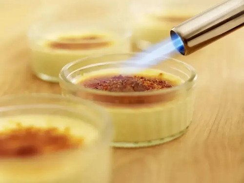 Soplete Flambeador Cocina Gastronomía Repostería Recargable Color Negro - Imagen 5