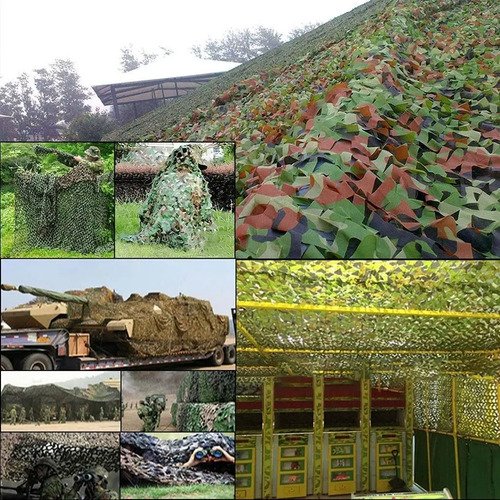 Malla Sombra Atrix De Camuflaje Para Decoración Con Protección Uv (3x2 M) Camuflado - Imagen 8