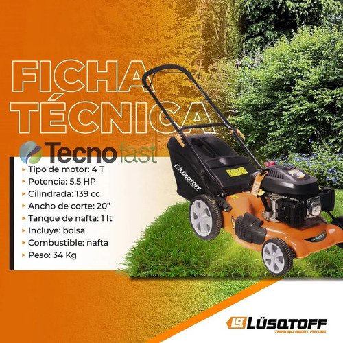 Lüsqtoff Lq-510b - Naranja - 5.5 Hp - Imagen 5