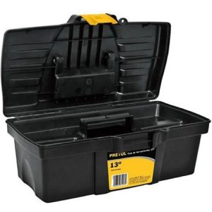 Caja Herramientas 13'' En Polipropileno - Pretul Negro