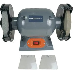 Amoladora De Banco 8 550w Gladiator Naranja 50hz