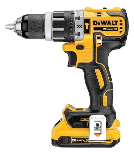Taladro Percutor Atornillador Inalámbrico De 13mm Dewalt Dcd796d2 + 2 Baterías De 2ah + Accesorio Con Maletín De Transporte Amarillo - Imagen 2
