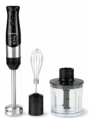 Mixer Smartlife Sl-hb6029 Negro Y Acero Inoxidable 50 Hz X 60 Hz 600w Negro/inox - Imagen 2