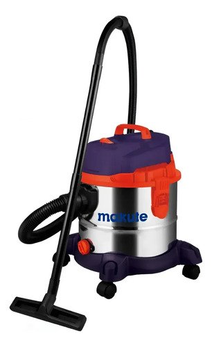 Aspiradora Sopladora 20l 1200w Polvo Agua Profesional Makute Azul