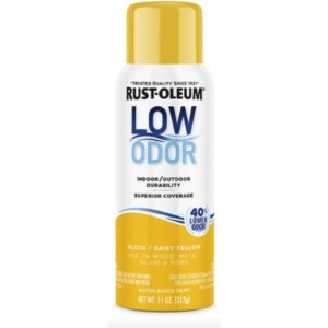 Esmalte Aerosol Al Agua Sin Olor Rust Oleum Colores 312gr Amarillo