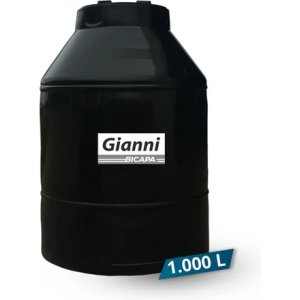 Tanque Bicapa Gianni 1000l Negro - Tyt Negro