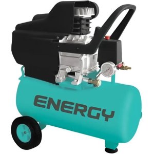 Compresor De Aire Eléctrico Portátil Energy C40/2/25r Celeste 50 Hz