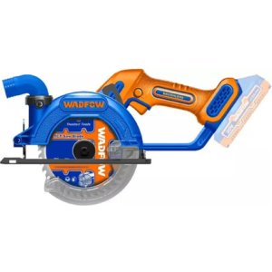 Sierra Cicular A Bateria 140mm Bateria Wadfow Wlwp5630 Color Azul
