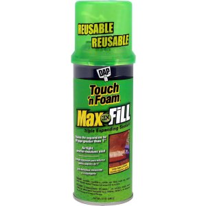 Espuma Poliuretano Dap 340ml Touch N Foam Max Fill Aplicador