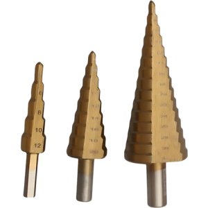 Mechas Escalonadas Acero Titanio Modelo 7 Danmi 4-32mm Juego 3 Piezas