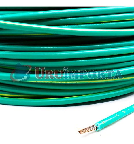 Cable Unipolar Cablinur 2x0.75mm² 100m Verde Oscuro Cobre Pvc - Imagen 3