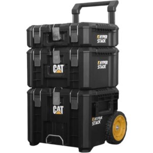 Carro Porta Herramientas Caterpillar Tres Compartimientos Catda41005 Color Negro