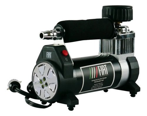 Mini Compresor De Aire Portatil 100psi Para Auto Color Negro Fase Eléctrica Monofásica Frecuencia N A