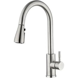 Monocomando Con Chorro Extensible Cocina Mesada Magya - Tyt Cromado