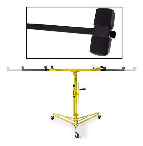 Elevador De Placas Panel Yeso Barovo Durlock Hasta 68 Kg - Imagen 2