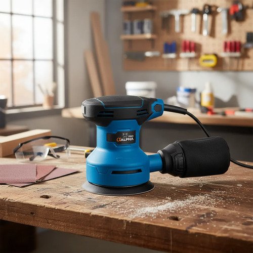 Lijadora Roto Orbital 5 Alpha Pro 240w Lr805 Azul 50hz/60hz - Imagen 2