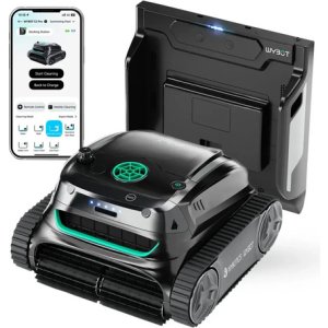 Robot De Piscina Inalámbrico S2 Pro Piso Y Paredes Amarillo