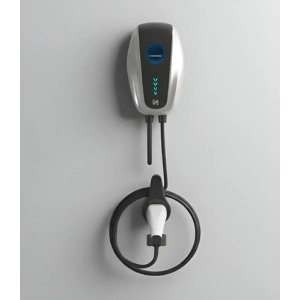 Cargador Auto Eléctrico Wallbox 7kw 32a Con Wifi Gbt Tyt Gris