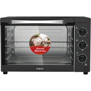 Horno Electrico Enxuta 42lts 1500w Con Accesorios Negro