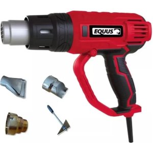Pistola De Calor Equus 3 Niveles De Temperatura 2000w - Tyt Rojo