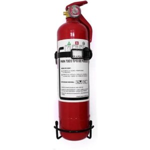 Extintor Bomberito De Polvo Con Soporte 1kg De Carga - Tyt