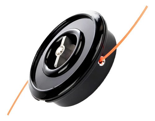 Cabezal Carretel Porta Tanza Manual Desmalezadora Universal Color Negro