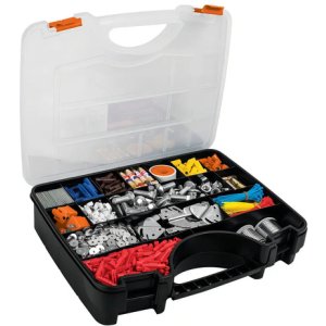 Caja Organizador Plastico B.plas 43x32x9cm Truper Ferreplus Color Negro