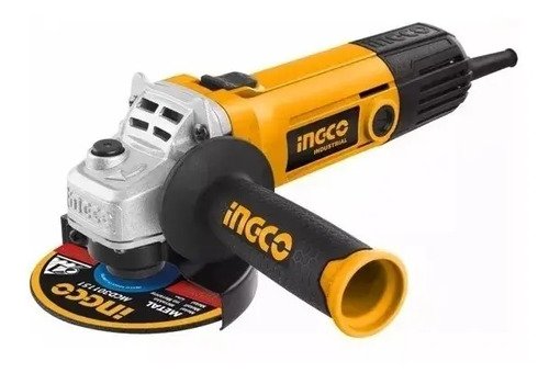 Amoladora Angular 4½ Ingco 115mm 800w Ag8008 Industrial Tyt Amarillo 50hz - Imagen 3