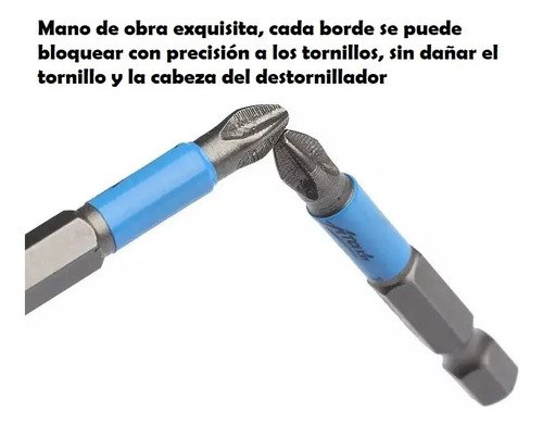 Pack De Puntas 10 Puntas Para Atornilladora Ph2 - Tyt