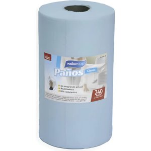 Rollo Pañoplus Classic Celeste 2 Kilos - 240 Paños Agua