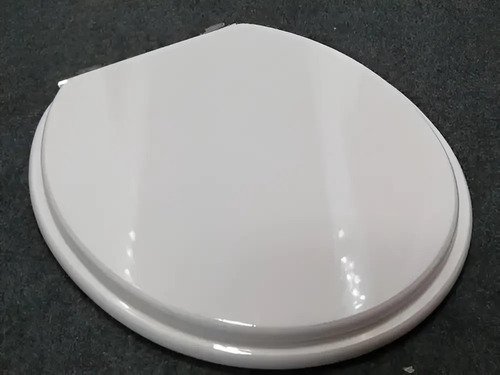 Cubierta Universal De Asiento De Inodoro De Mdf Blanca Blanco - Imagen 2