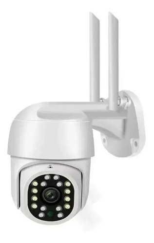 Cámara Ip Domo Con Zoom 4x Y Zoom Speed, Más Ptz, Wifi, Impermeable, Ip66 Blanco