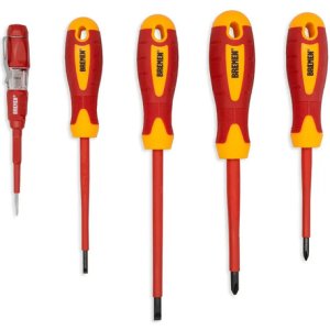 Juego De Destornilladores (5 Pzs) Electricista [1.000v]