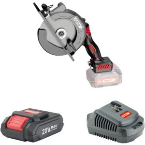 Combo Sierra Circular Inalámbrica + Batería + Cargador Equus Color Rojo Frecuencia 50hz 60hz