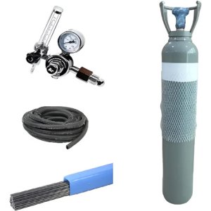 Tubo Cilindro Gas Argon Puro 2 Metros Cubicos Soldar Tig